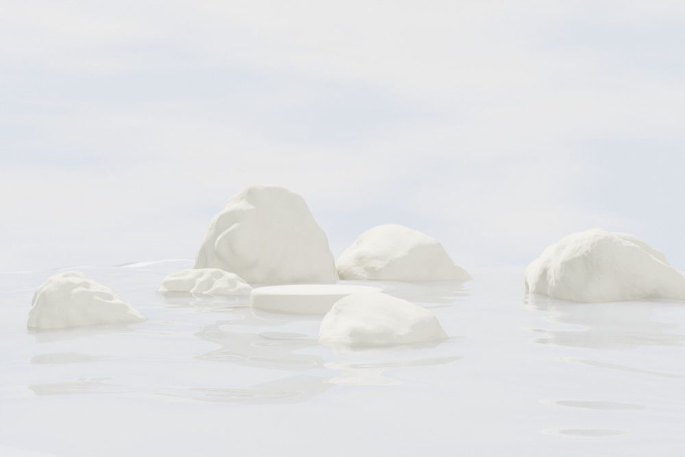 Minimal podium for product presentation 3D model_4