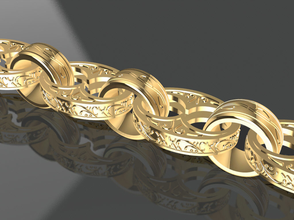 Gucci link becher link  3D print model_1