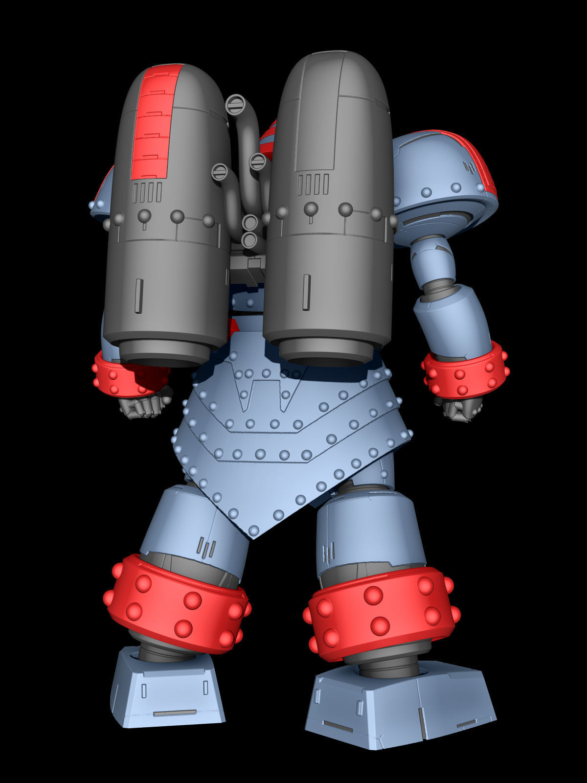 Giant Robo ova ver 3D print model_1