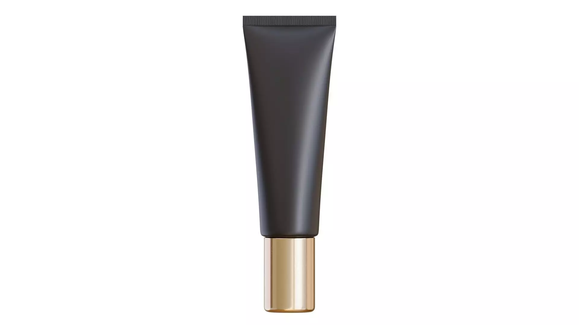 Black Cosmetic Tube 02 3D model_0