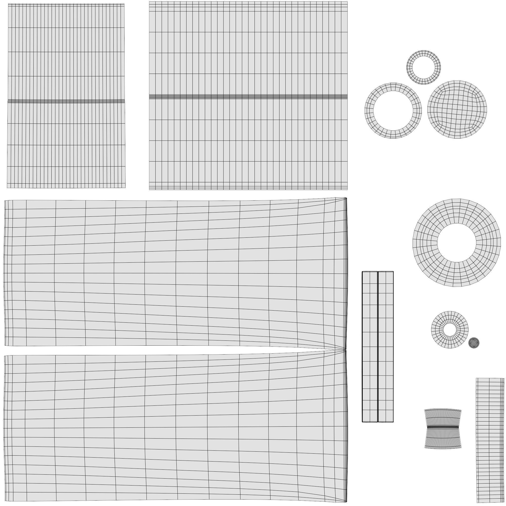 Black Cosmetic Tube 02 3D model_12
