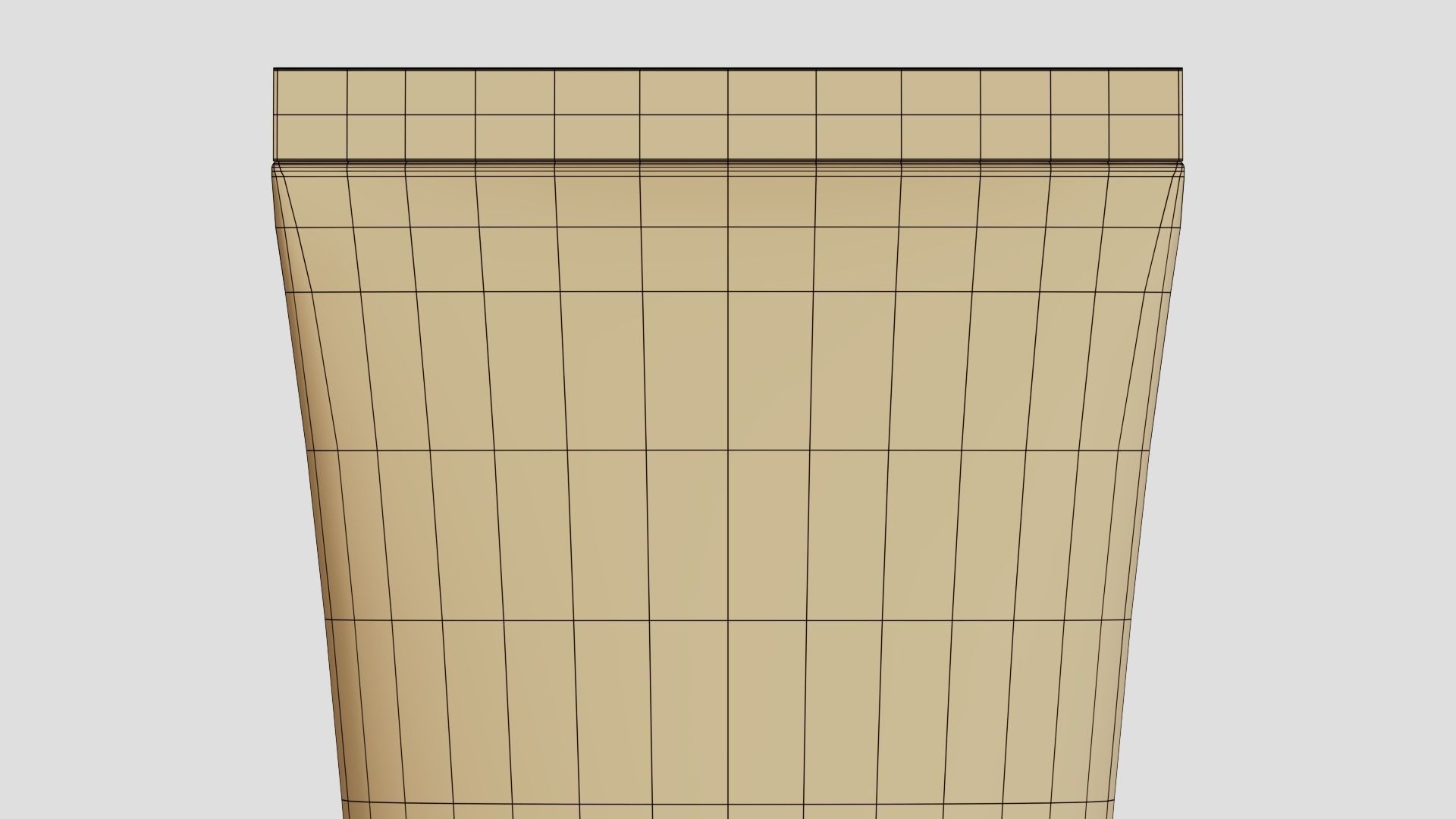 Black Cosmetic Tube 02 3D model_7