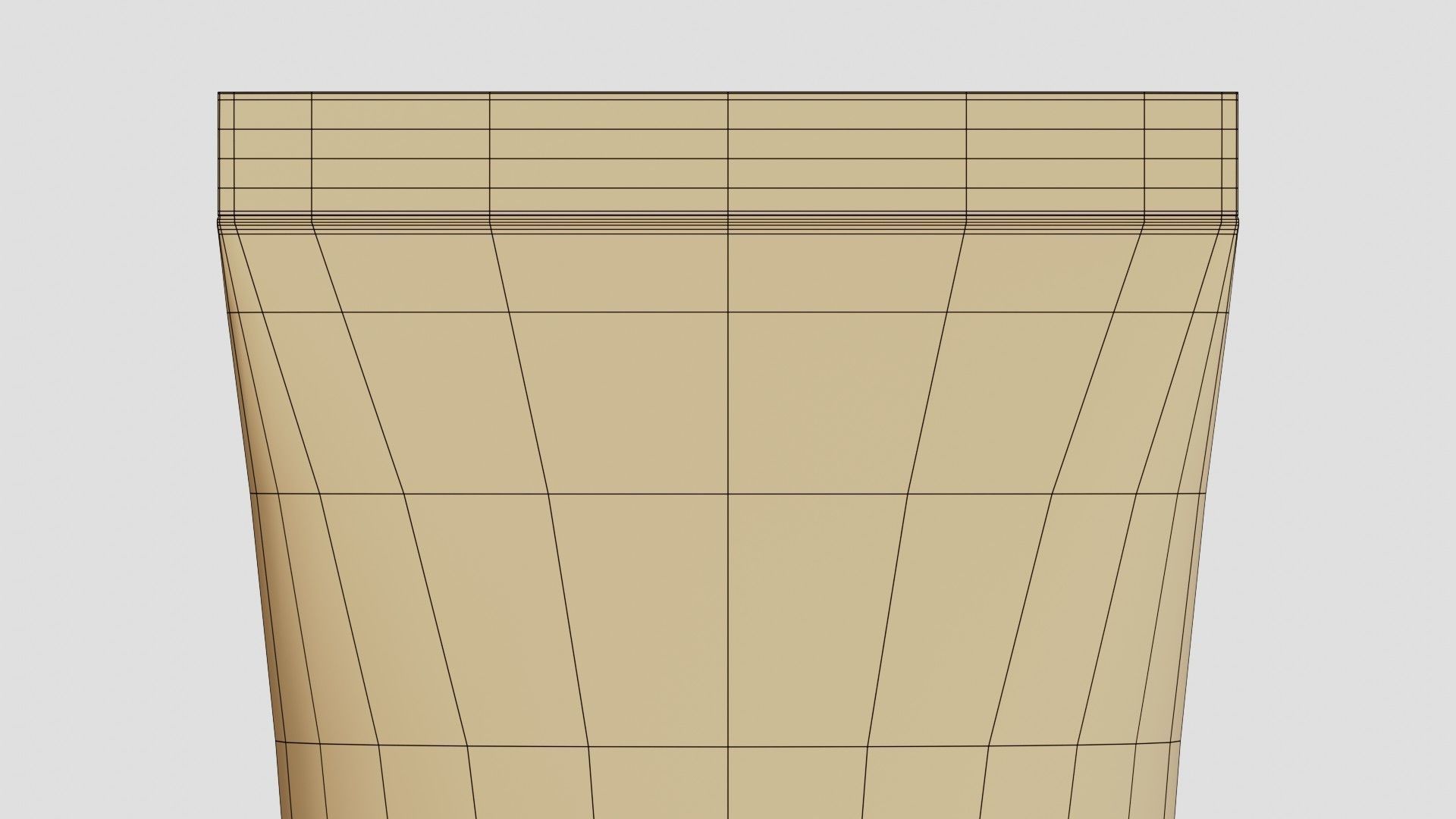 Black Cosmetic Tube 03 3D model_7