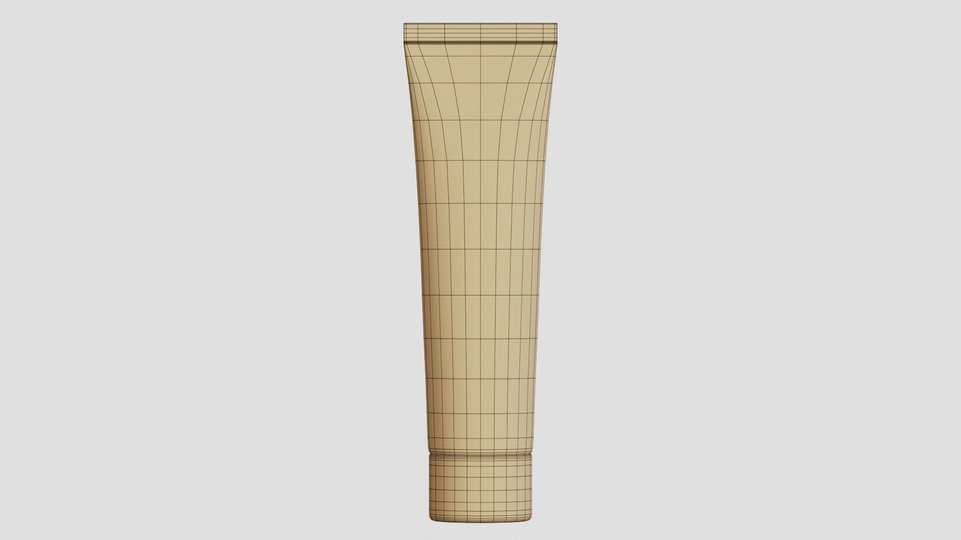 Black Cosmetic Tube 03 3D model_5
