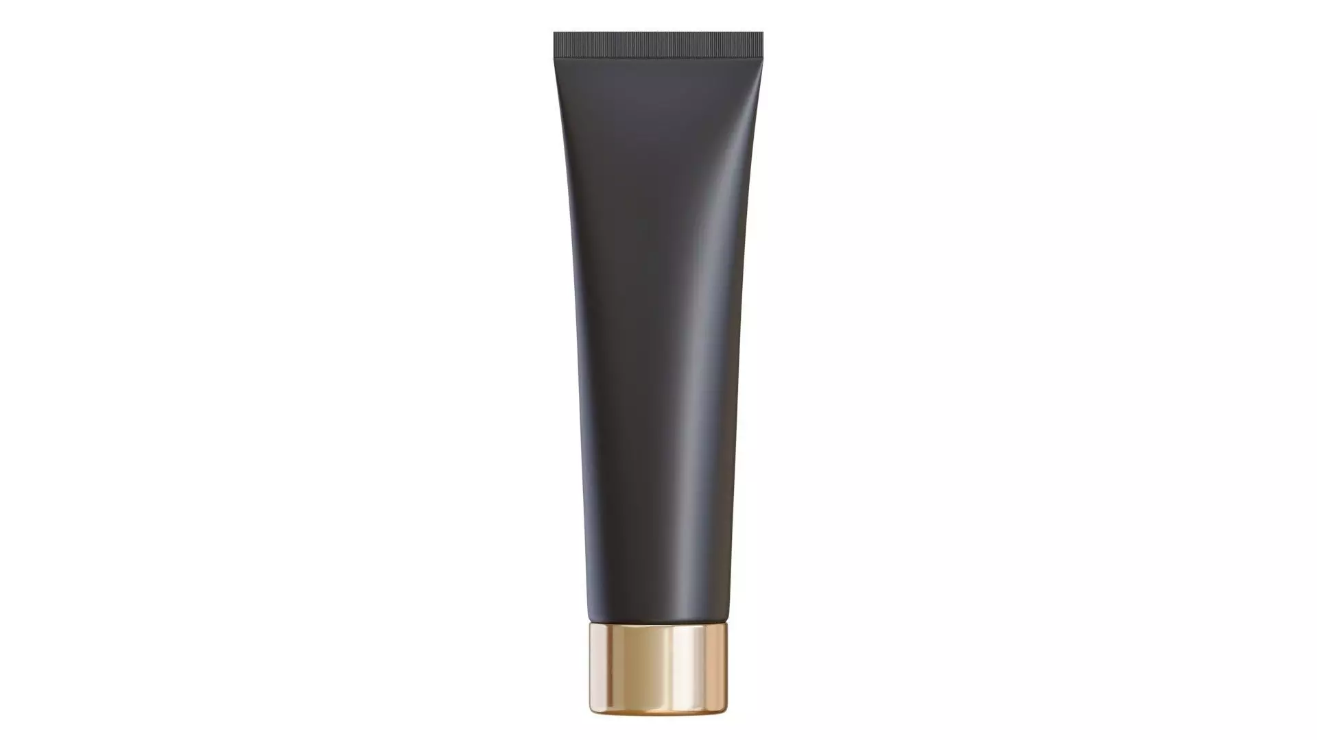 Black Cosmetic Tube 03 3D model_0