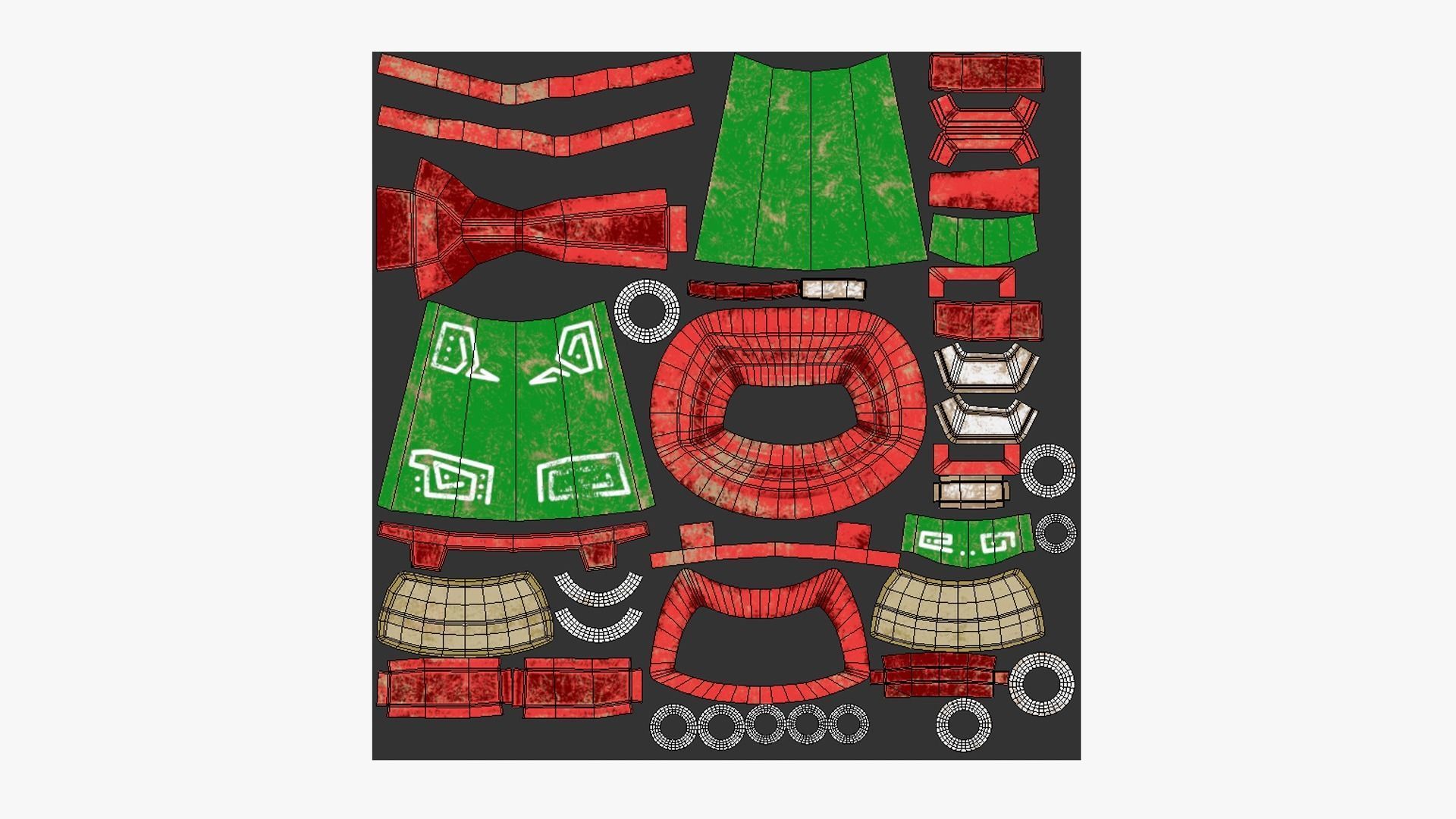 10 Tribal Mask I Collection - Costume Character Design _72