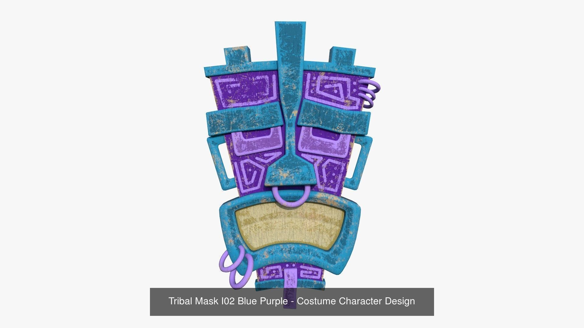 10 Tribal Mask I Collection - Costume Character Design _4