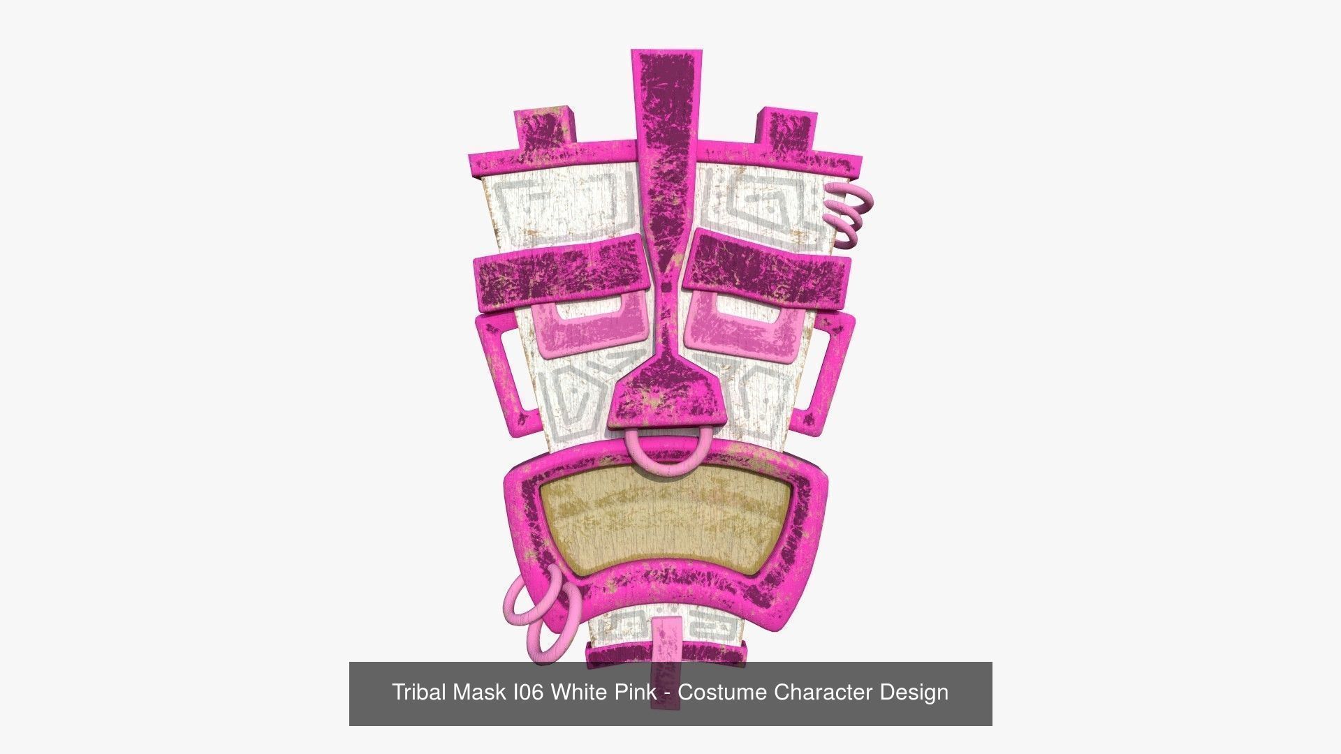 10 Tribal Mask I Collection - Costume Character Design _12