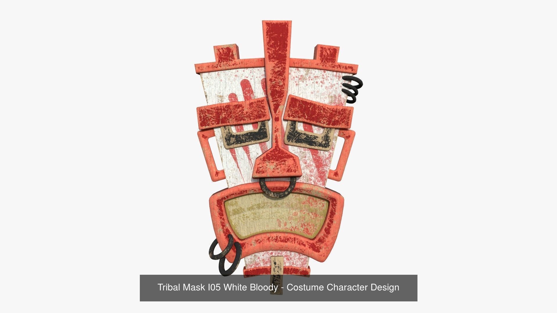 10 Tribal Mask I Collection - Costume Character Design _10