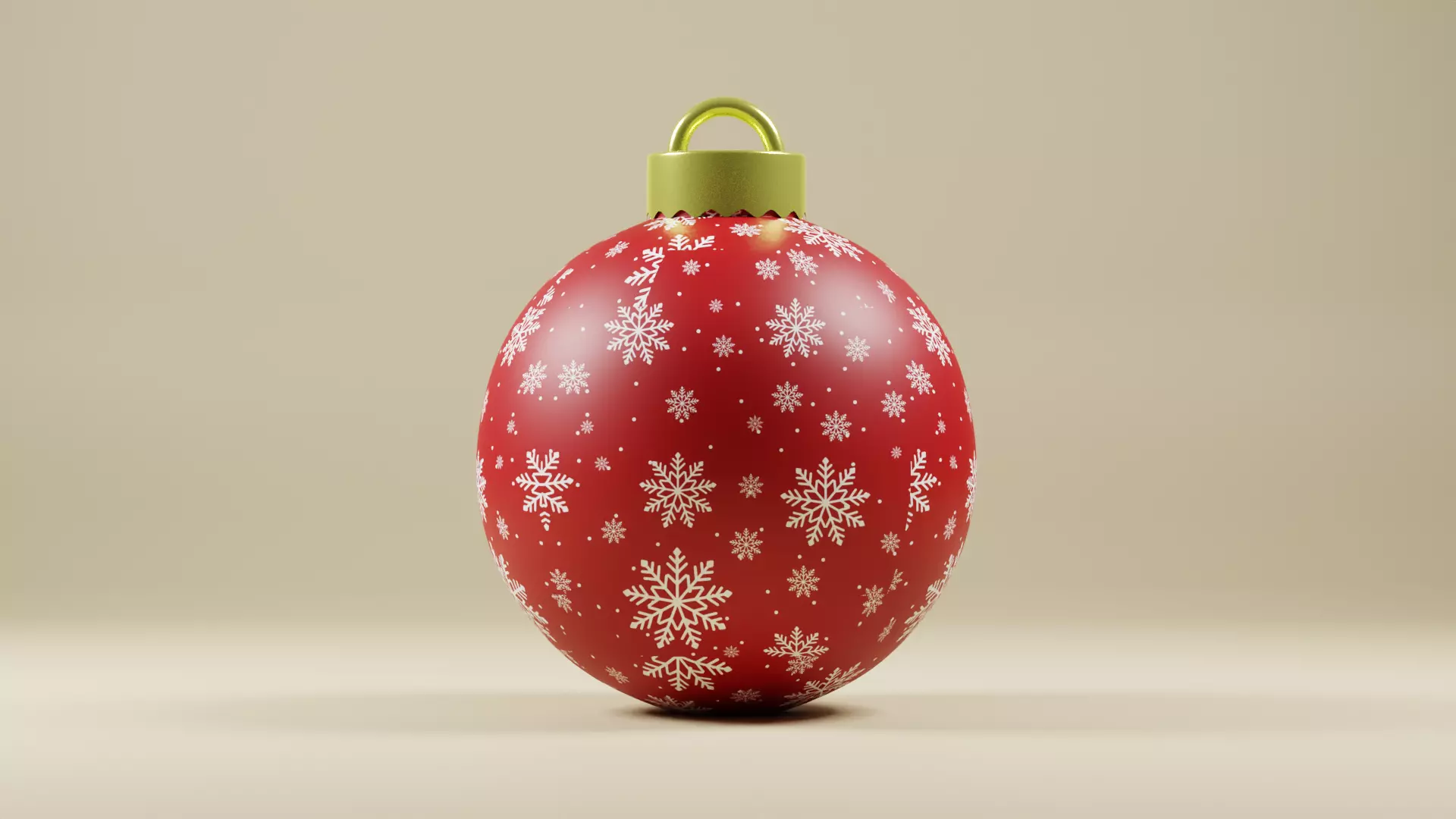 Christmas Ball 3D model_0