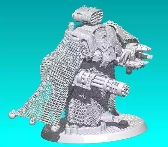 Wargaming dreadnought WRAPPED IN CHAIN MAIL