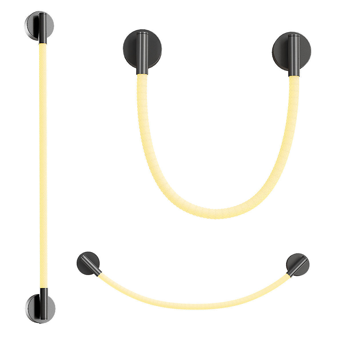 Lamaptron GLORIFY OPTIC WALL wall light 3D model_1