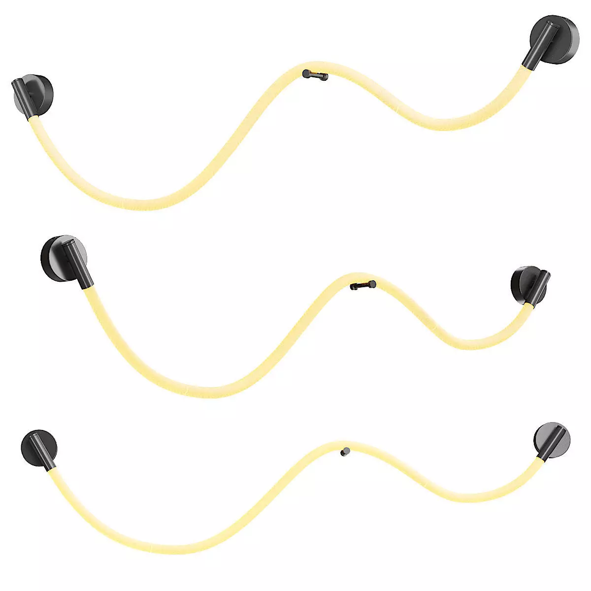 Lamaptron GLORIFY OPTIC WALL wall light 3D model_0