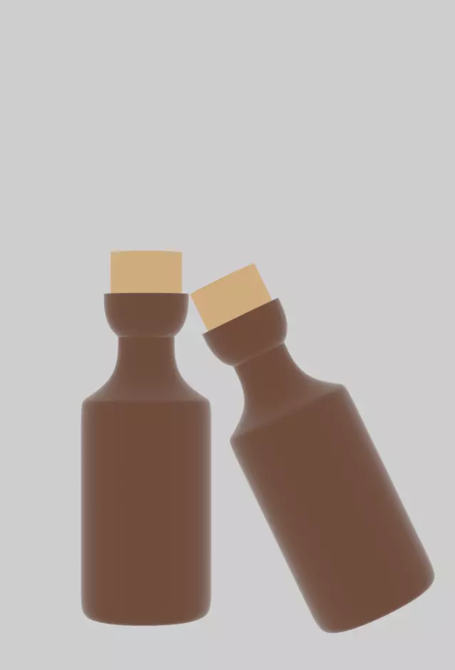 beer bottle 3D 3D model_0