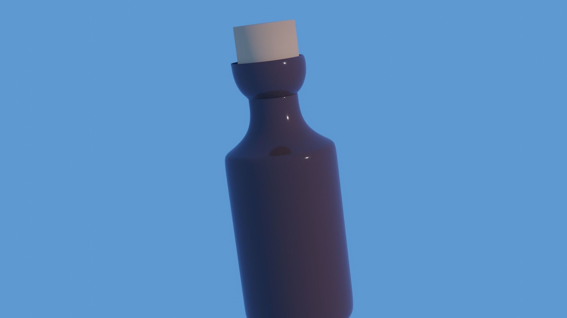 beer bottle 3D 3D model_4