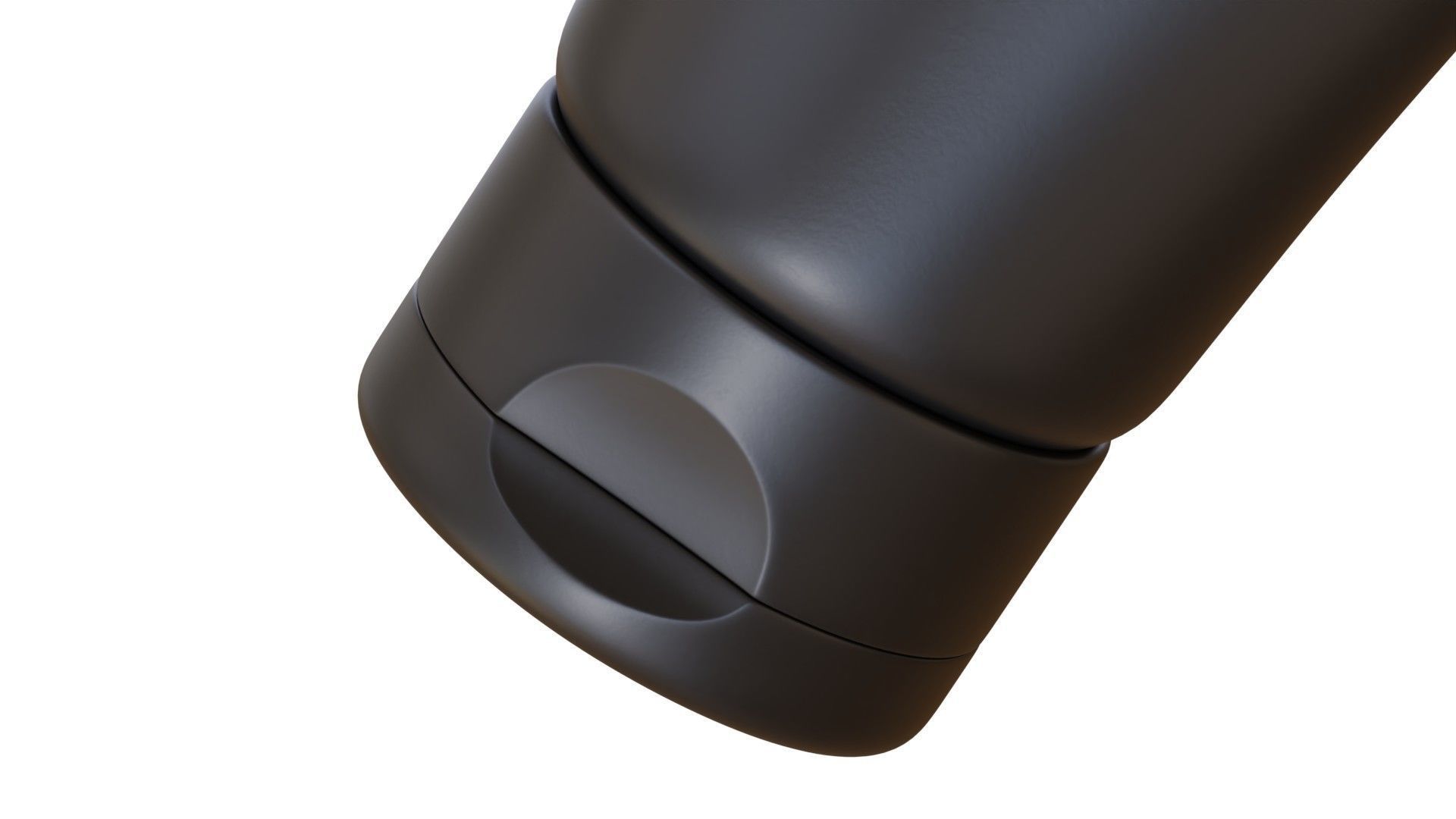 Black Cosmetic Tube 05 3D model_3