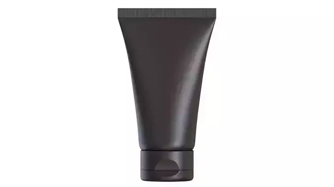 Black Cosmetic Tube 05 3D model