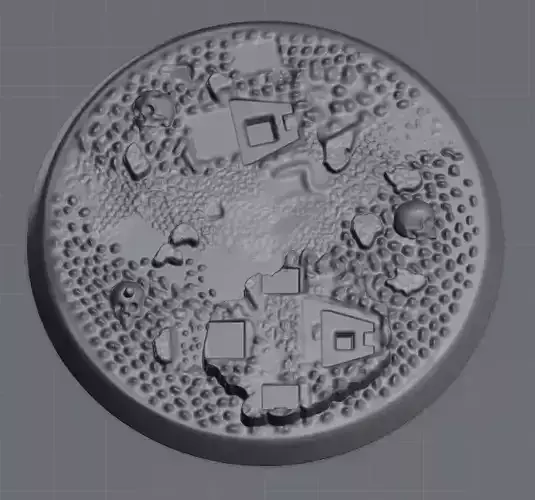 wargaming 90 mm base