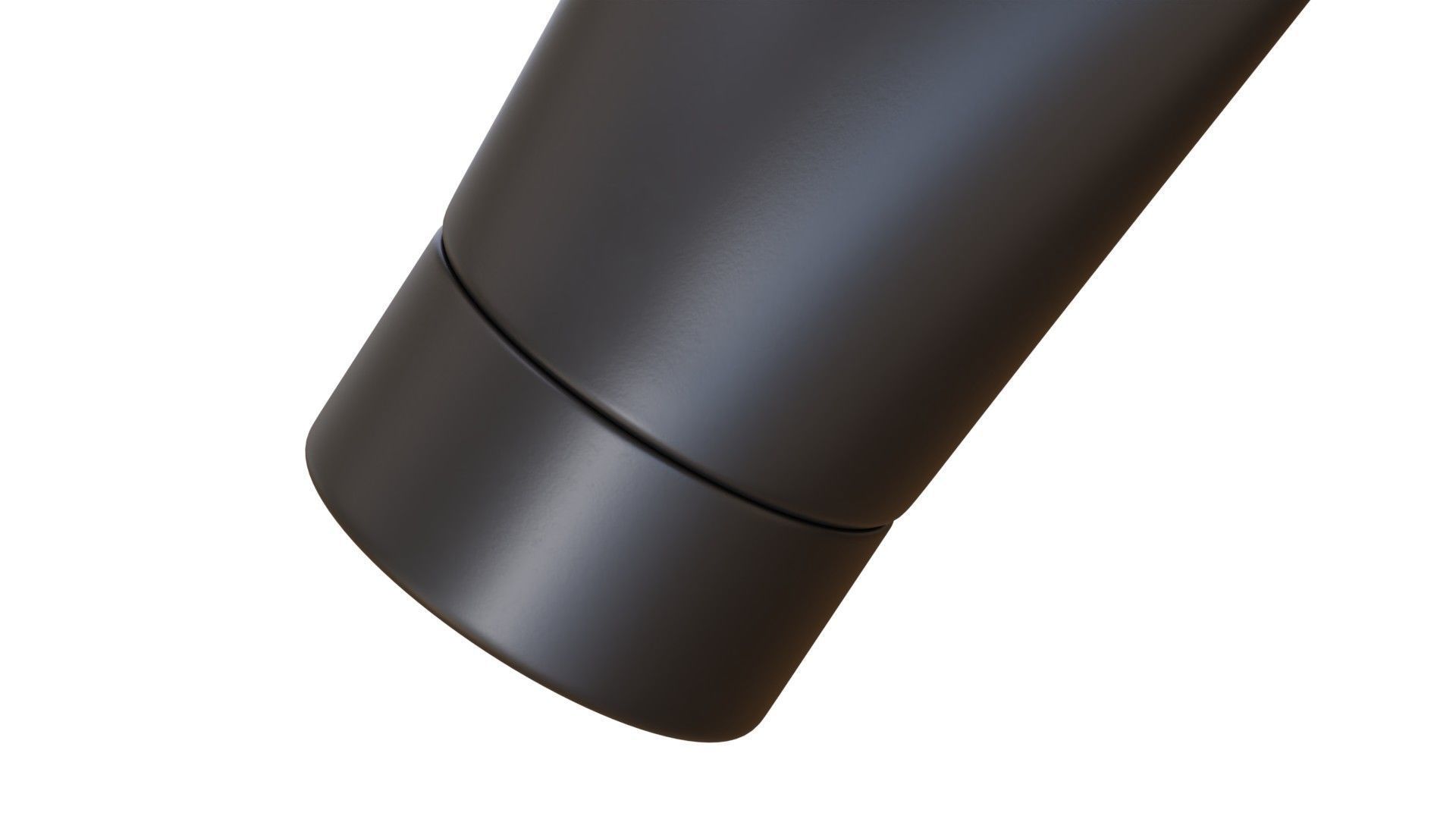Black Cosmetic Tube 06 3D model_3