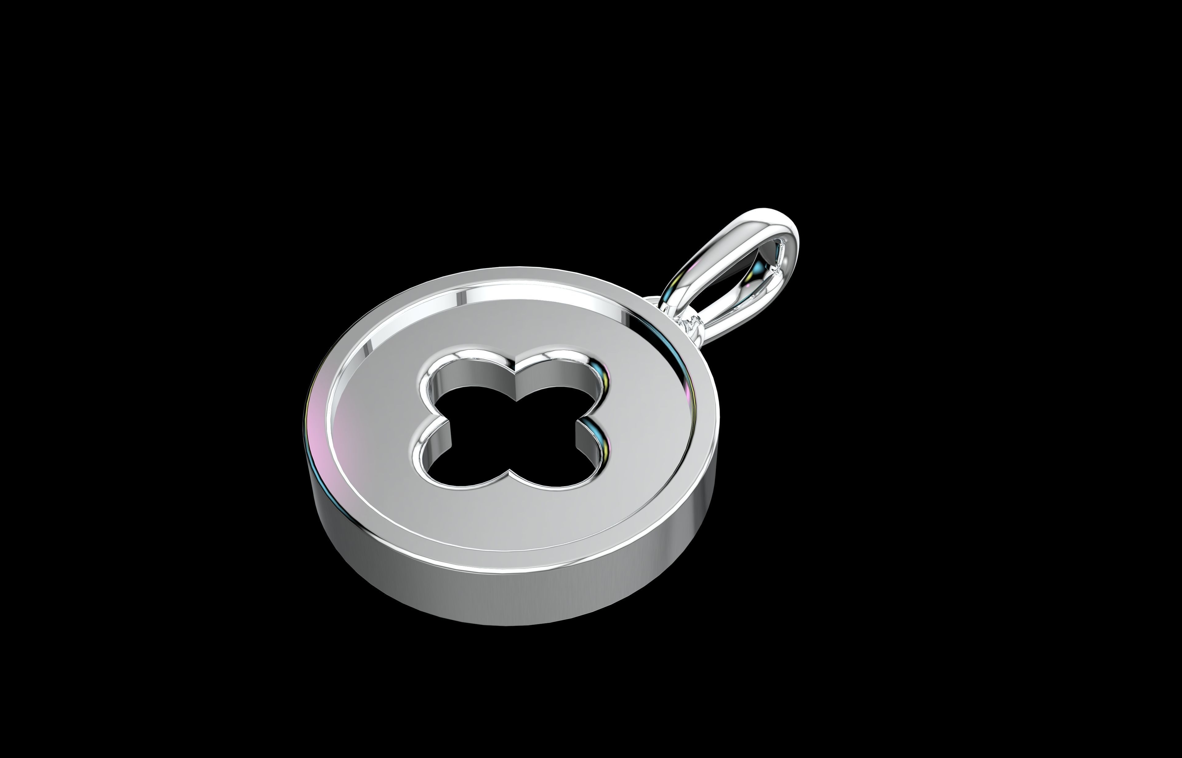 Number 12 Pendant  3D print model_3