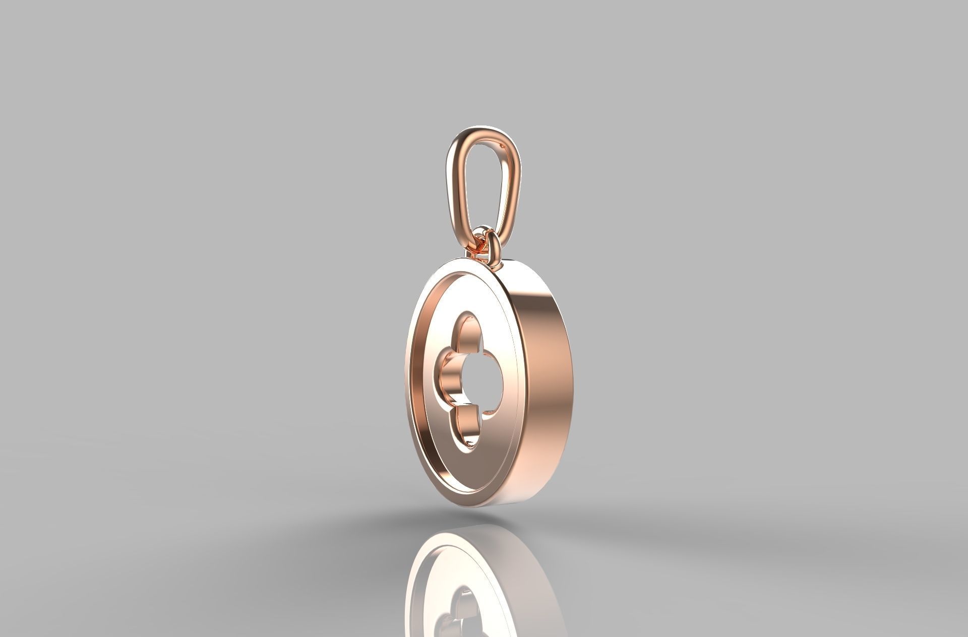 Number 12 Pendant  3D print model_42