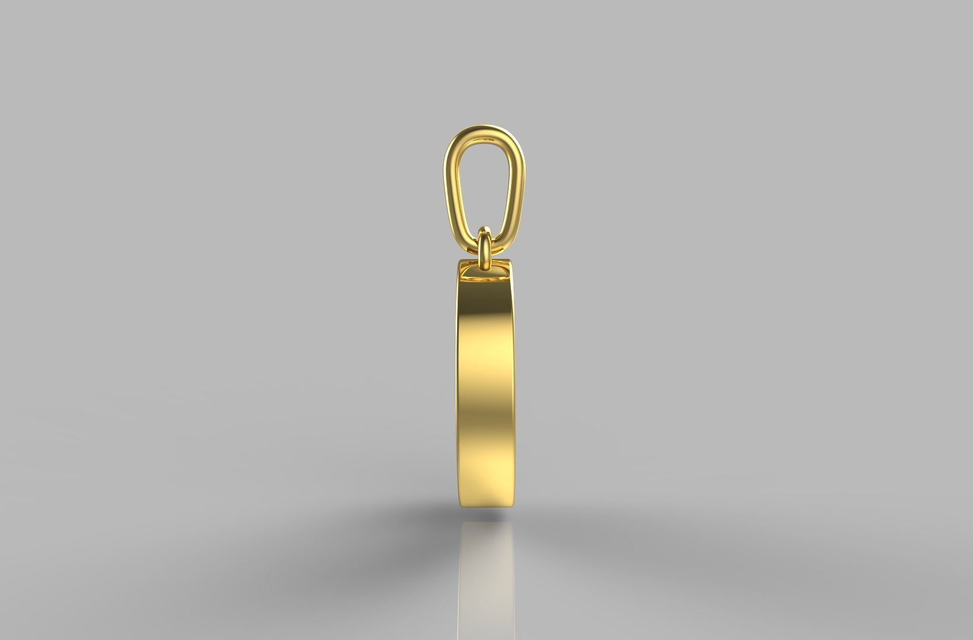 Number 12 Pendant  3D print model_22