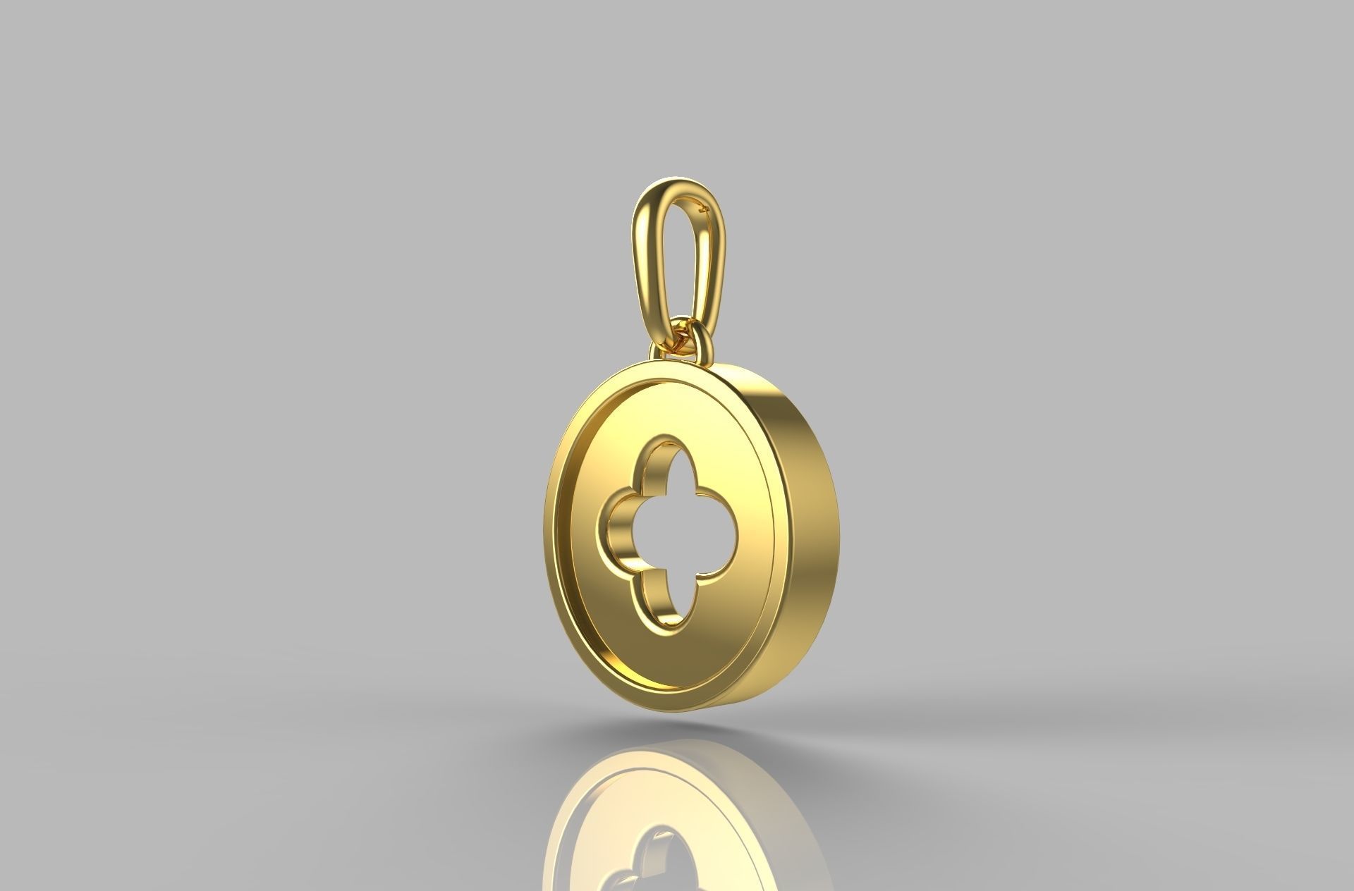 Number 12 Pendant  3D print model_21