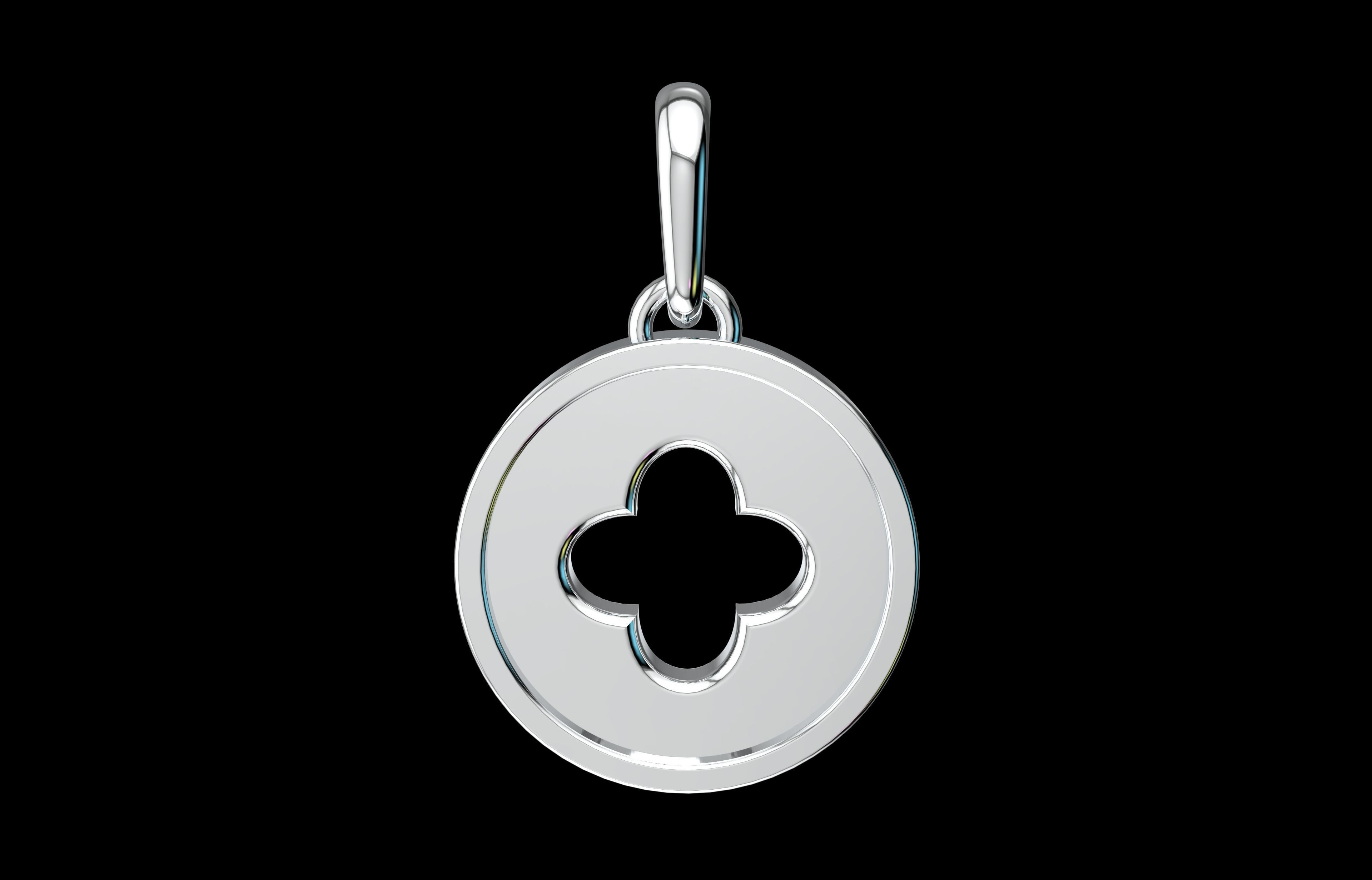 Number 12 Pendant  3D print model_9