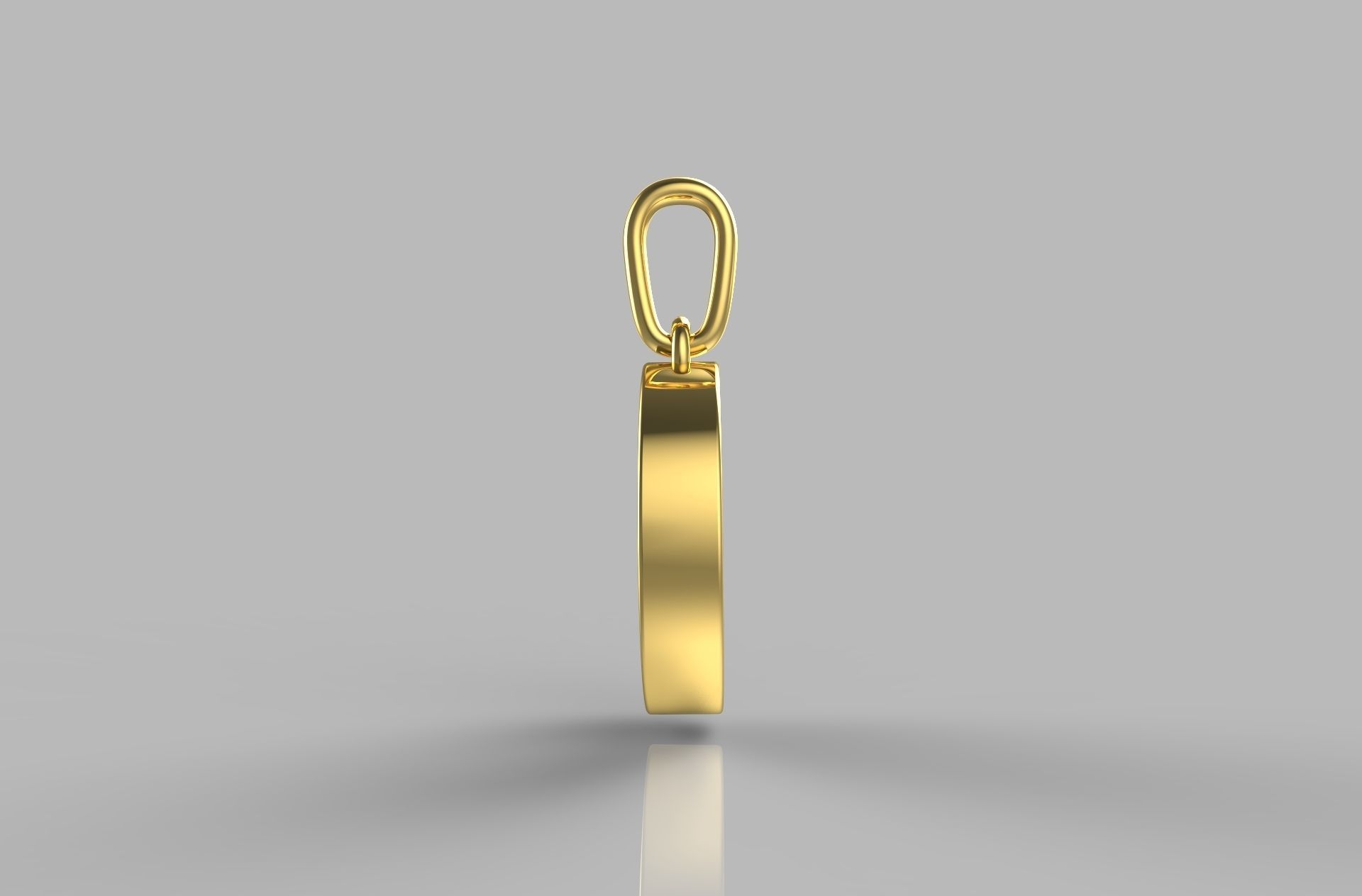 Number 12 Pendant  3D print model_23