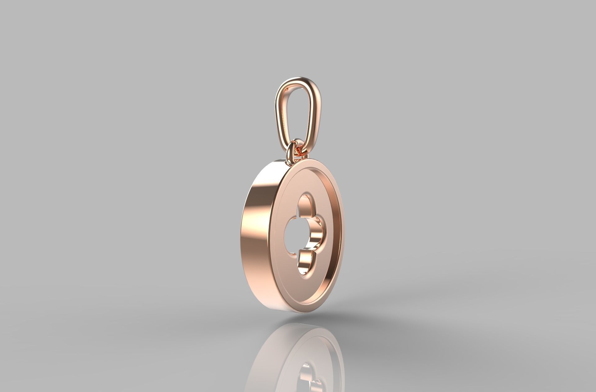 Number 12 Pendant  3D print model_40