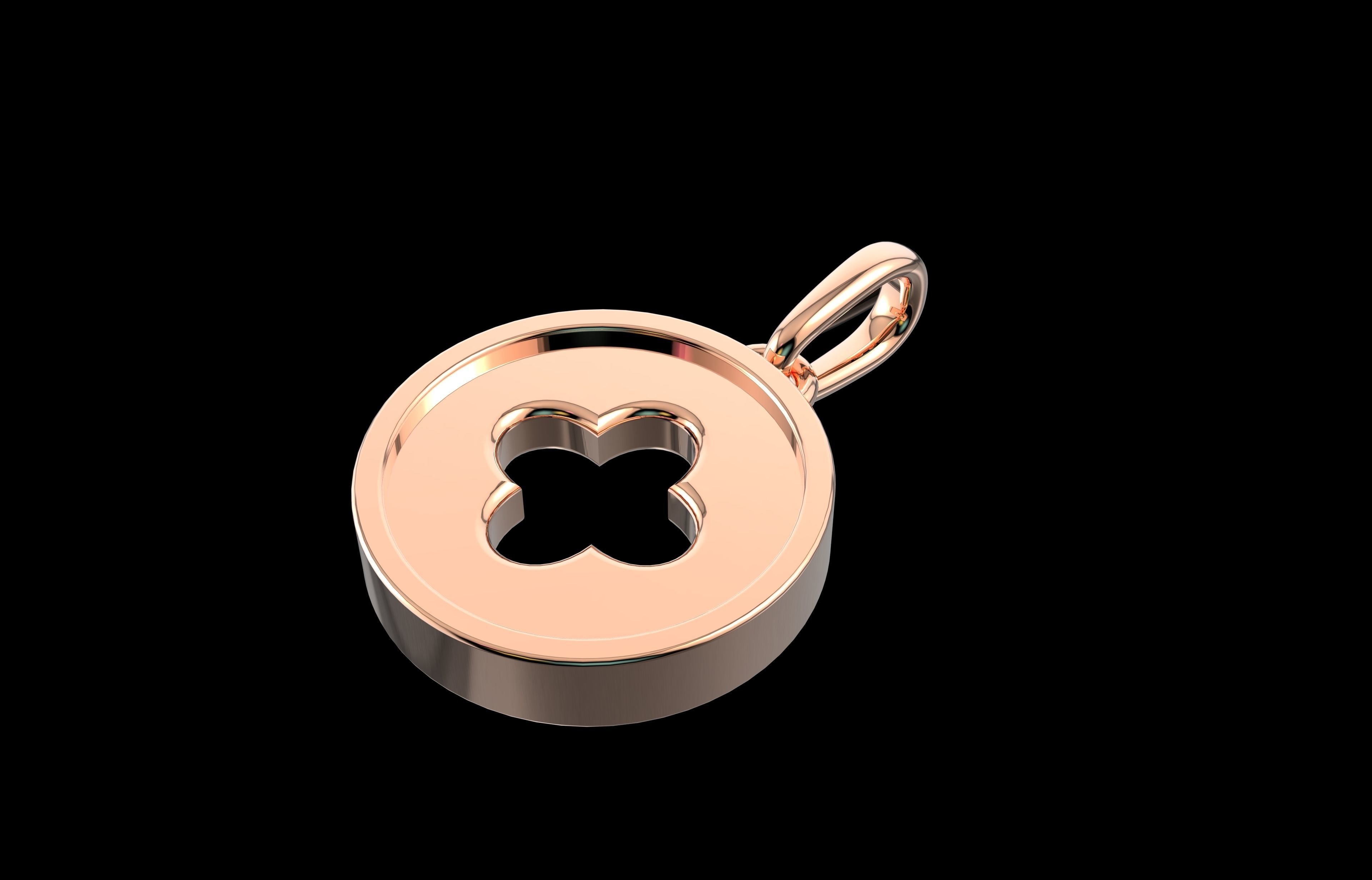 Number 12 Pendant  3D print model_4