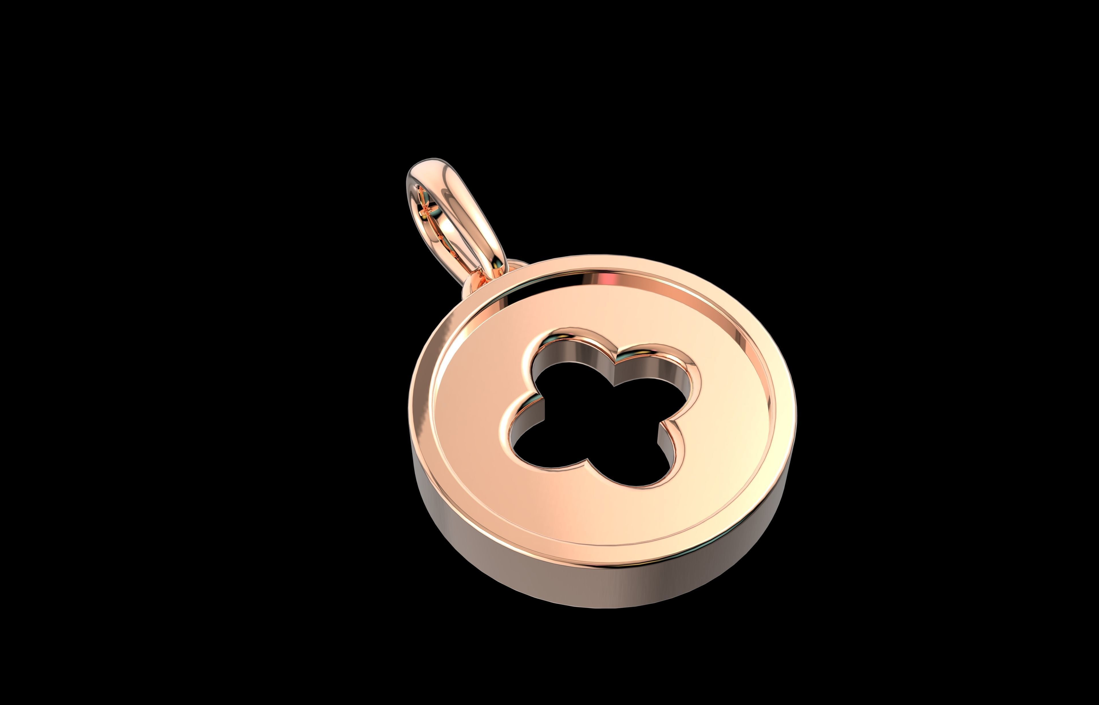 Number 12 Pendant  3D print model_12