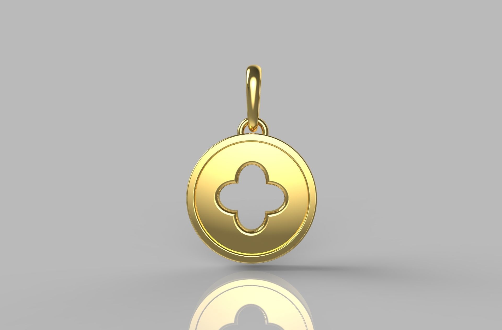 Number 12 Pendant  3D print model_19