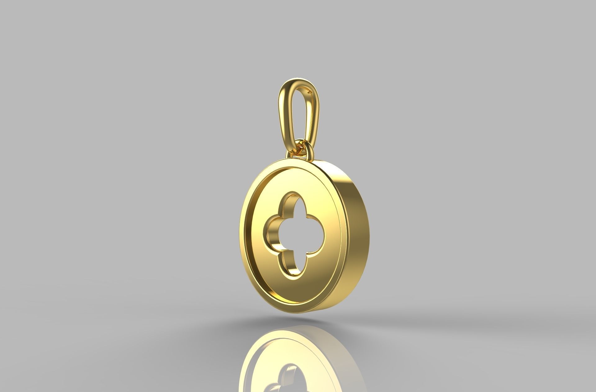 Number 12 Pendant  3D print model_20