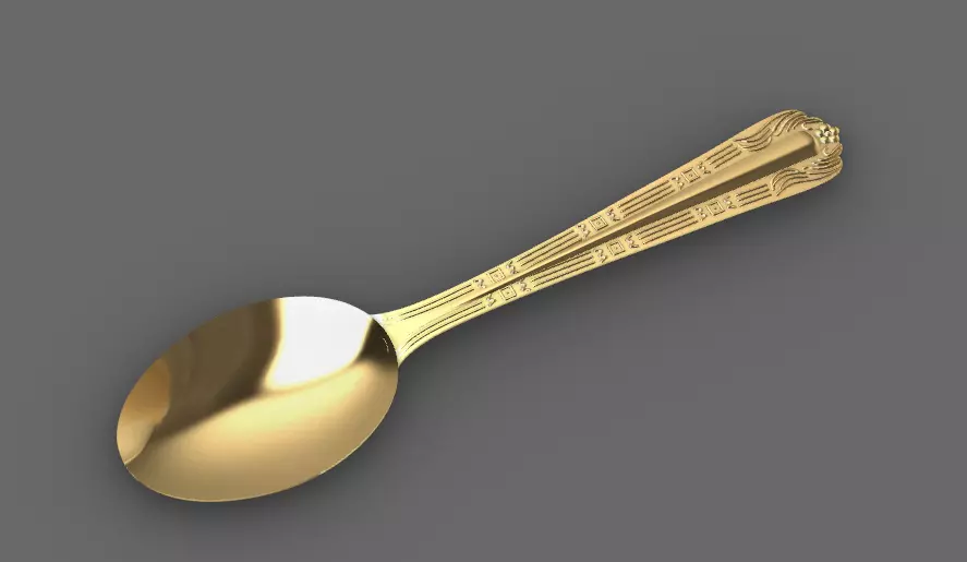 Spoon 3D print model