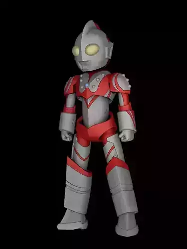 Chibi Zoffy Ultraman Robot 3D print model