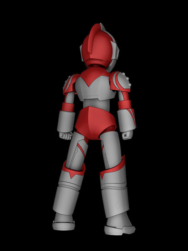 Chibi Zoffy Ultraman Robot 3D print model_1
