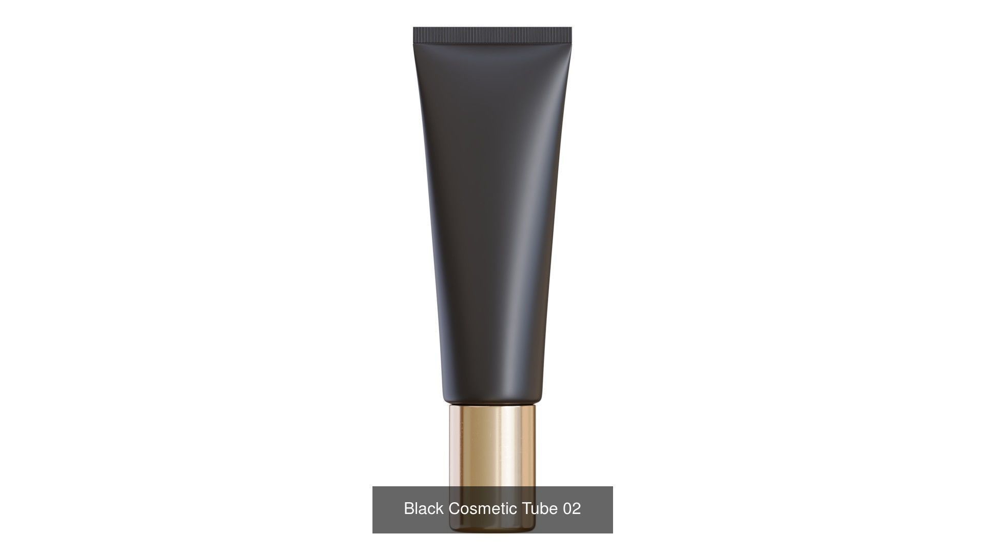 Black Cosmetic Tubes 3D Model Collection_2
