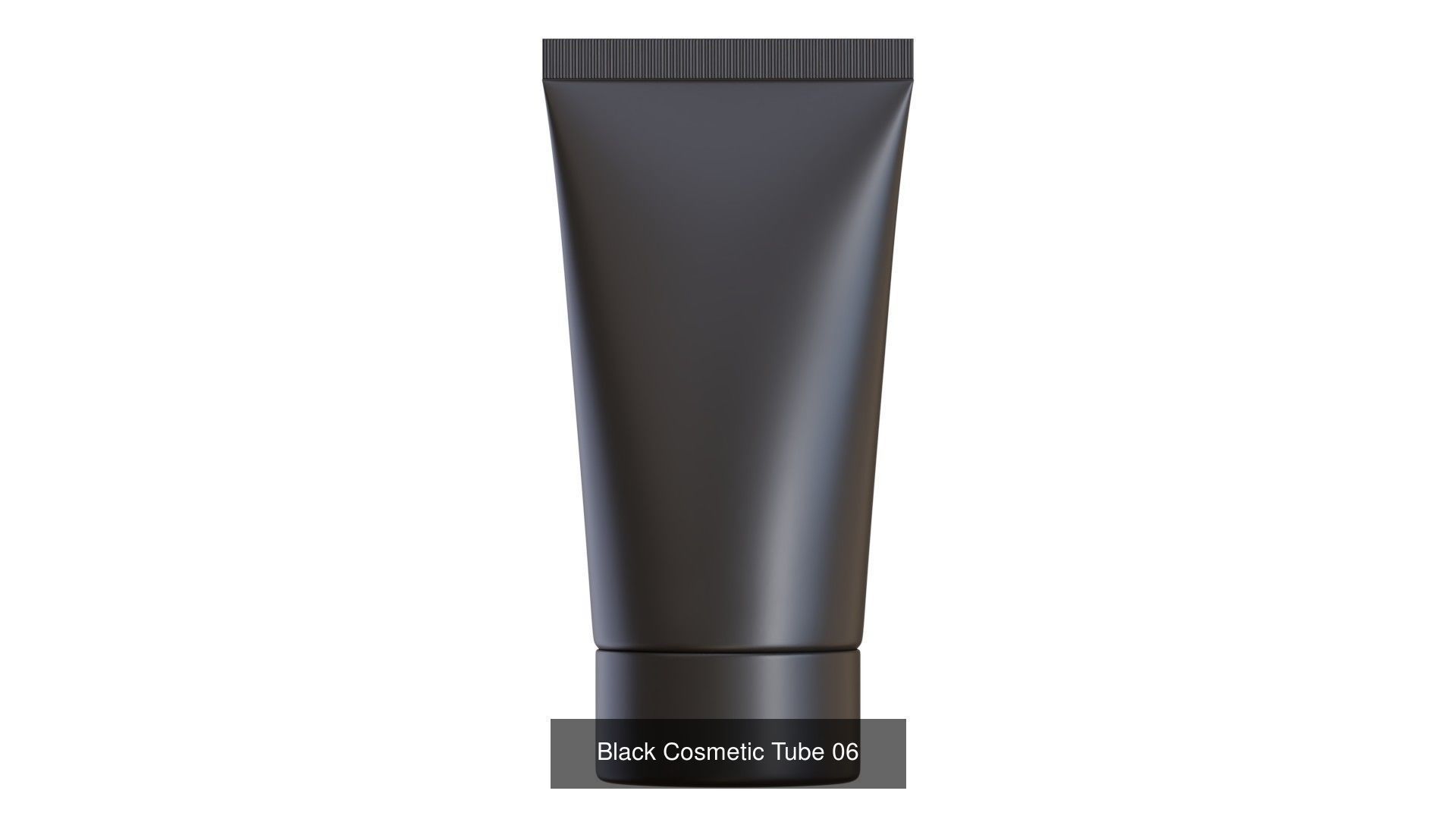 Black Cosmetic Tubes 3D Model Collection_6