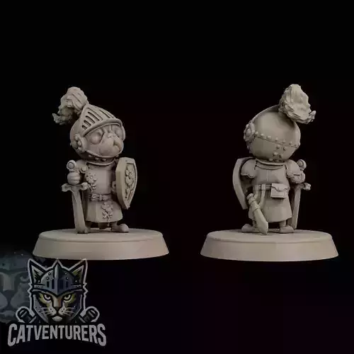 Sir Snortington Pug Knight