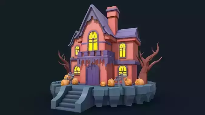 Spooky Halloween House