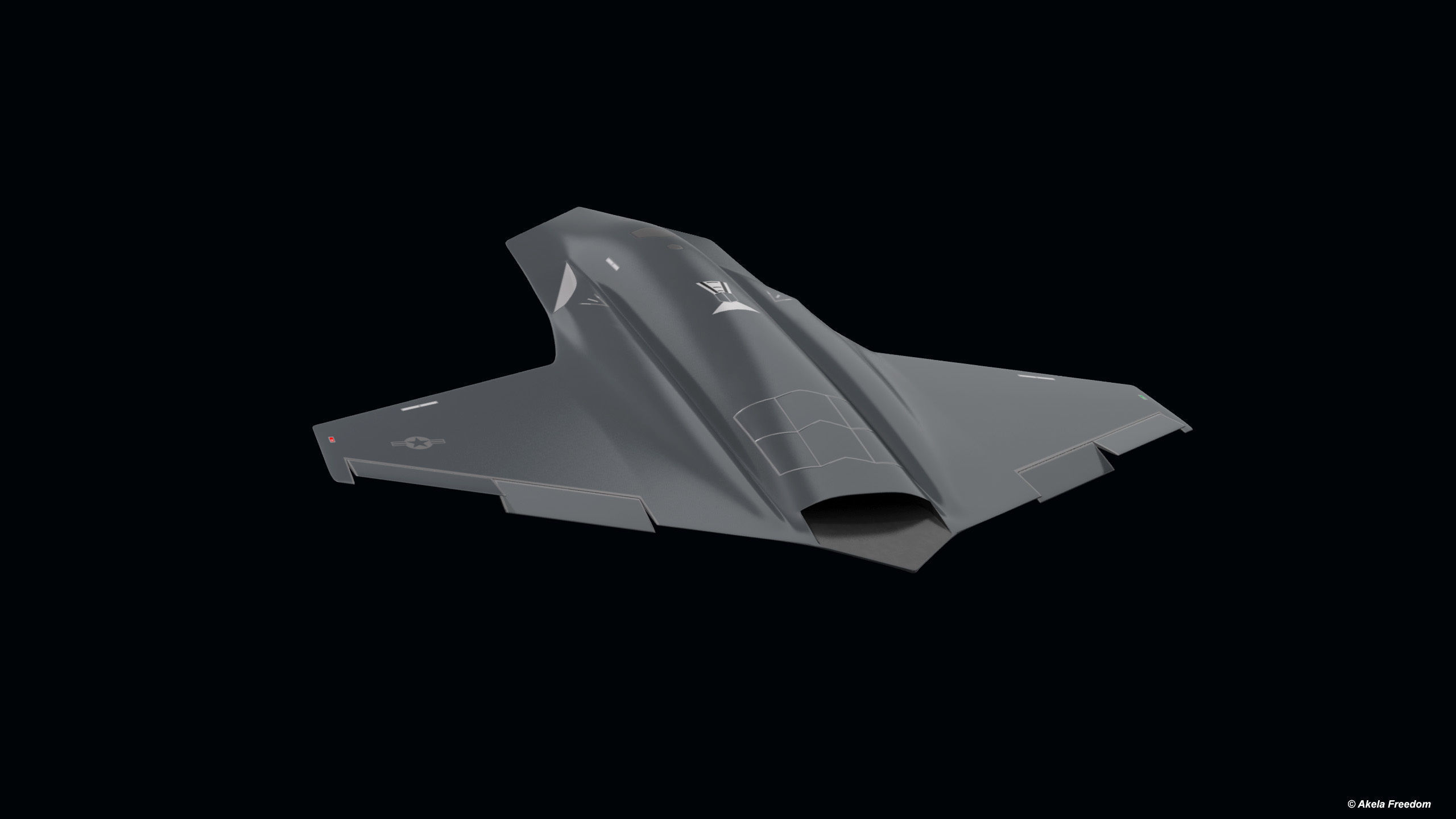 Thanatos Tactical UAV 3D model_3