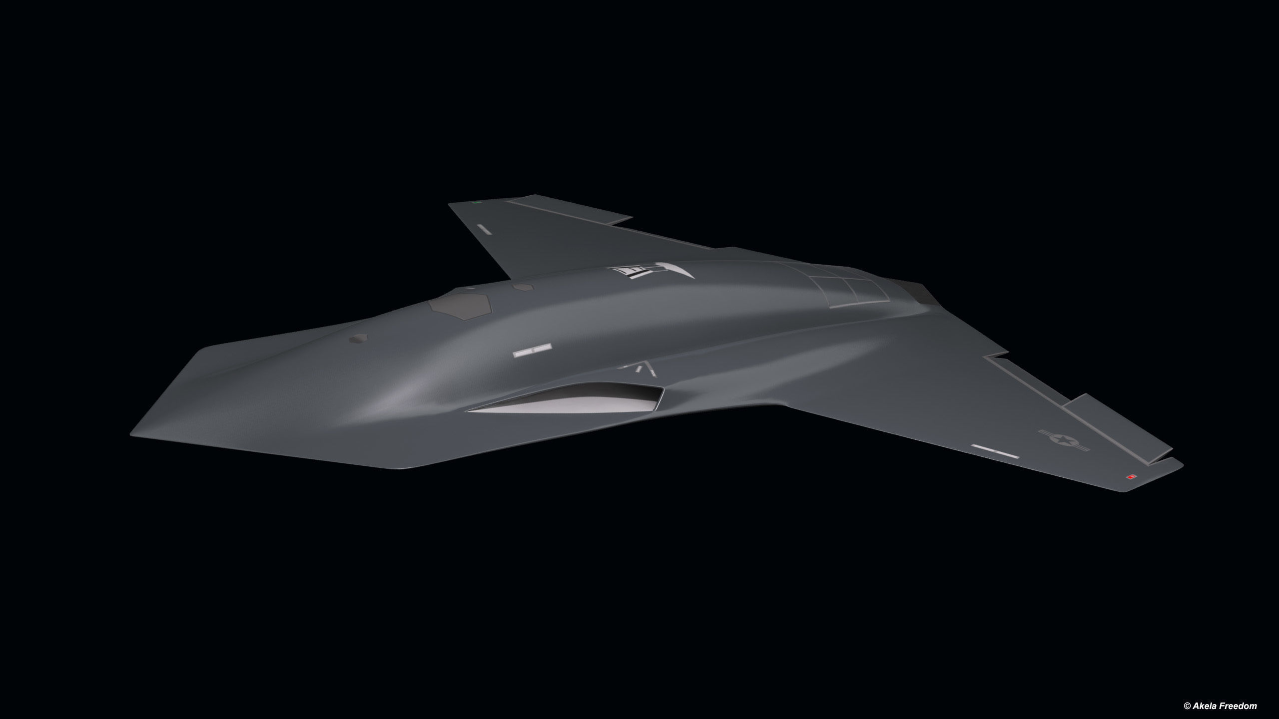 Thanatos Tactical UAV 3D model_8