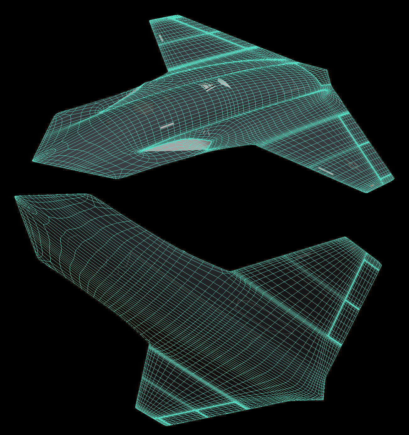 Thanatos Tactical UAV 3D model_10