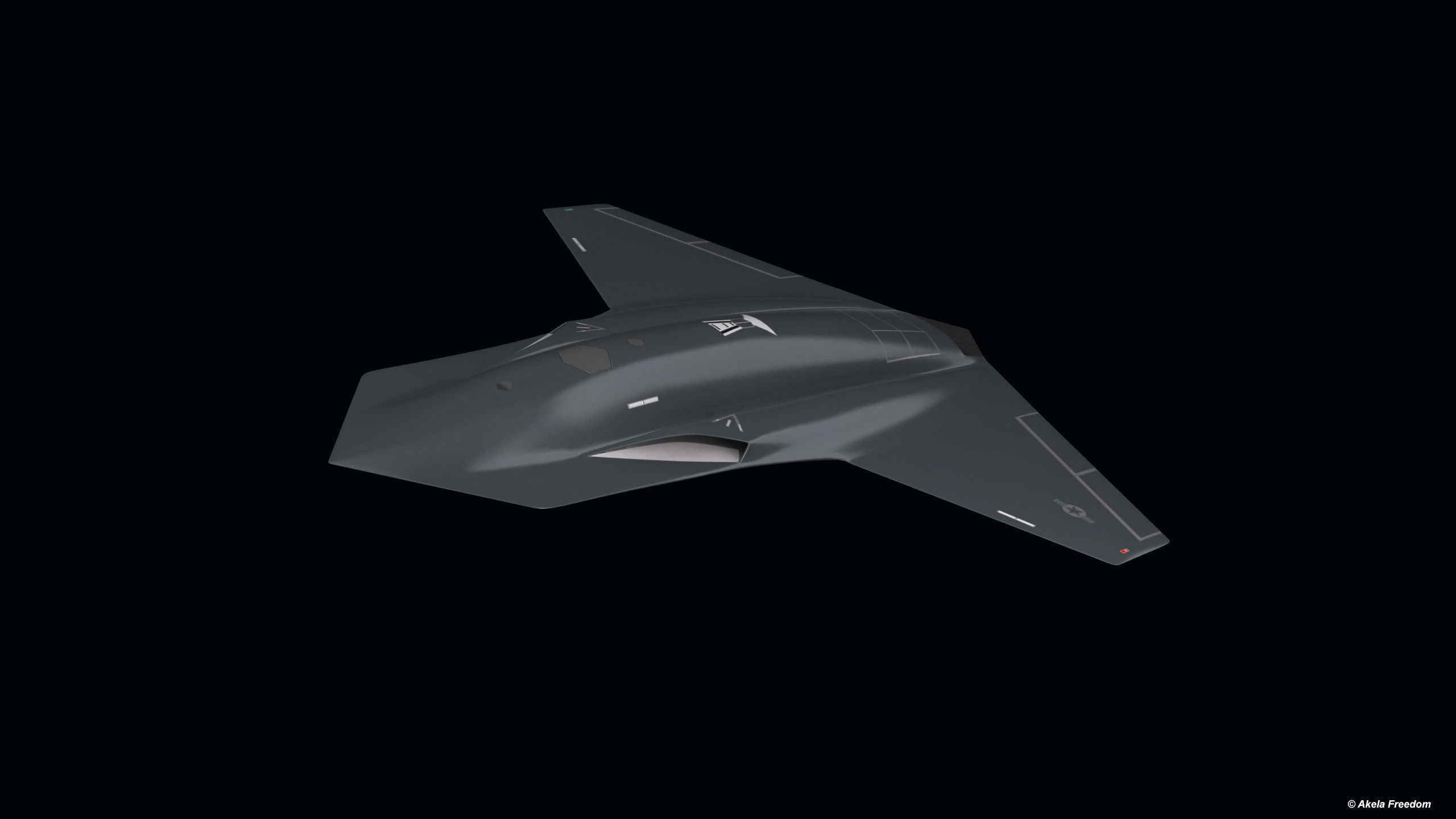 Thanatos Tactical UAV 3D model_1