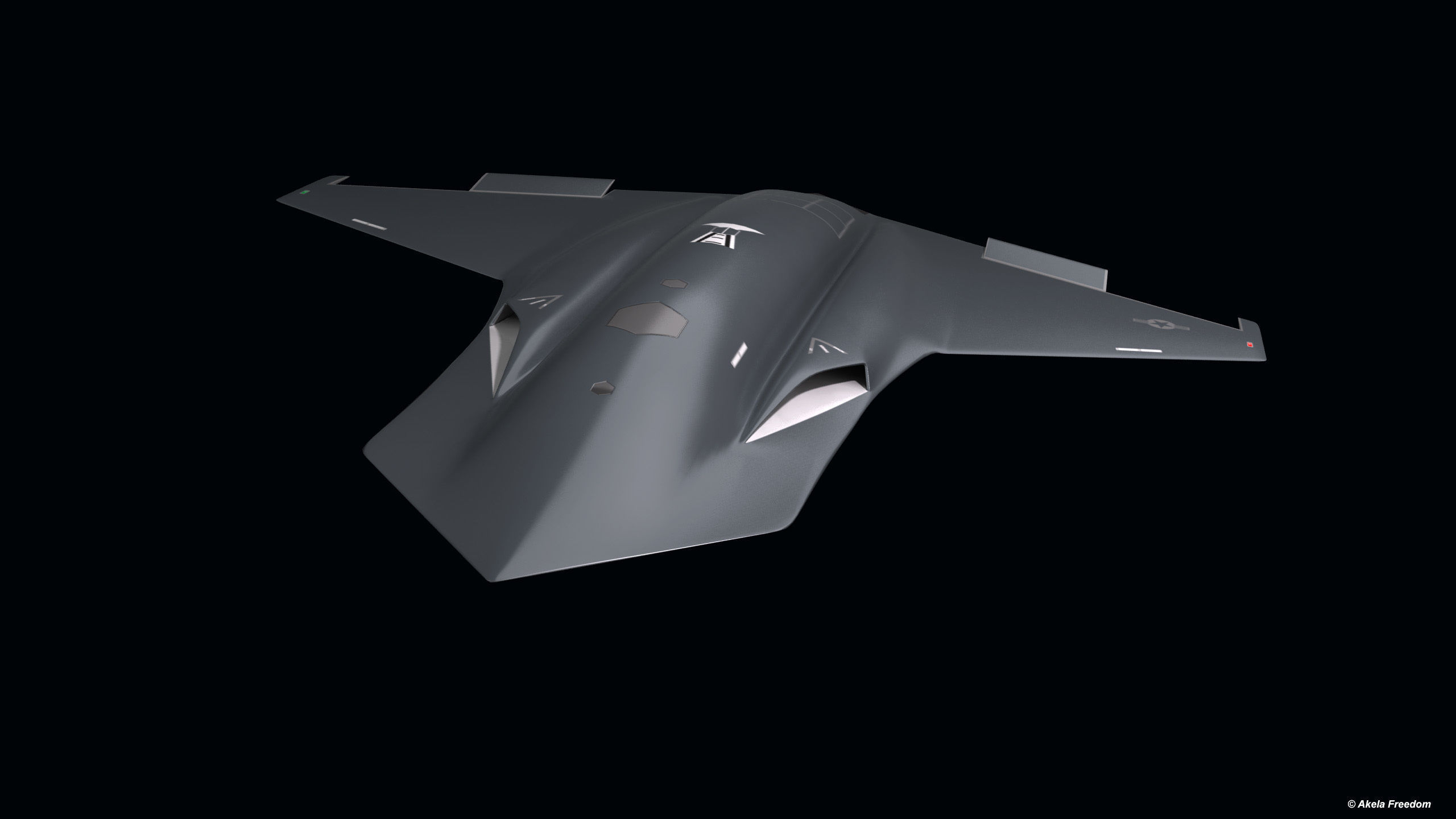 Thanatos Tactical UAV 3D model_5