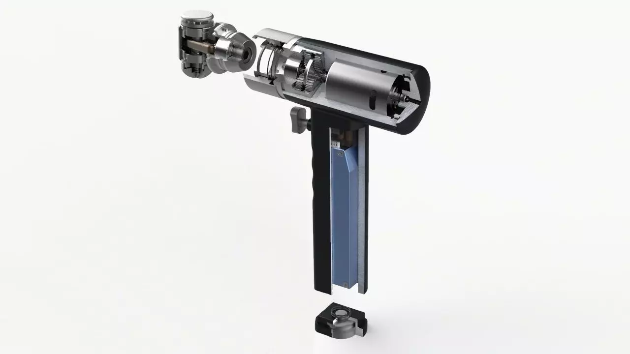 Rescuer Surgical Powersaw 3D model