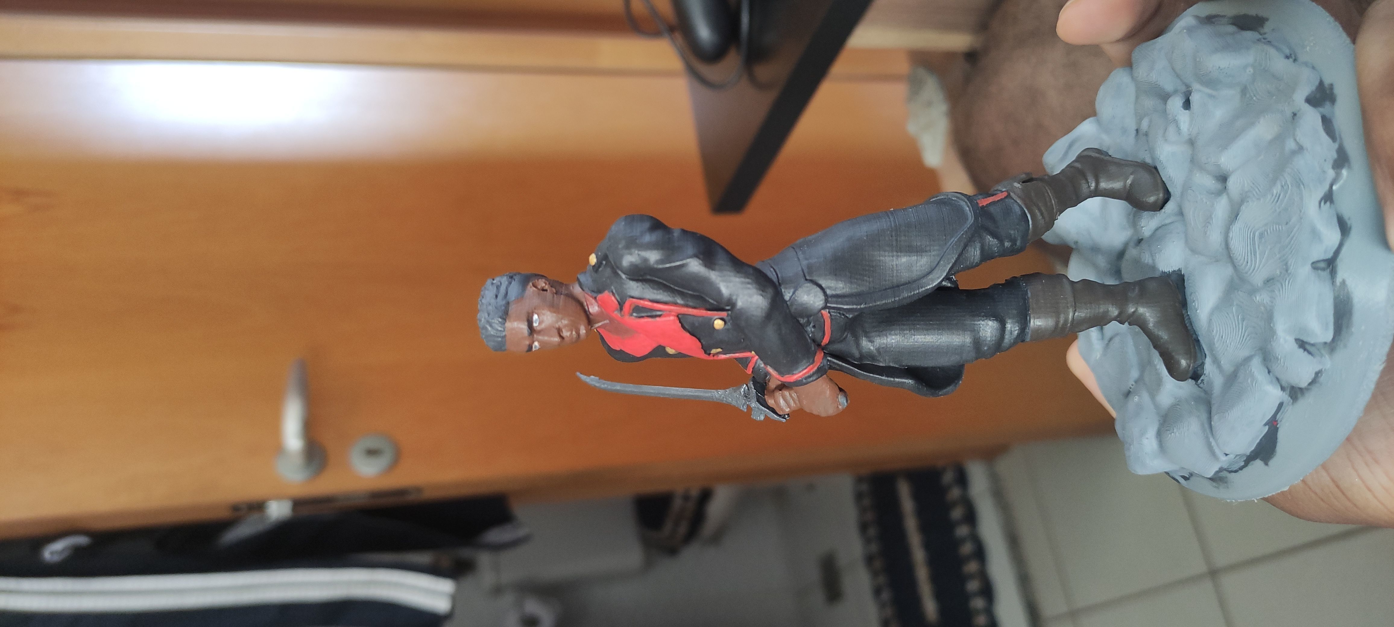 Sunlit man Stormlight Archive inspired figure 3D print model_6