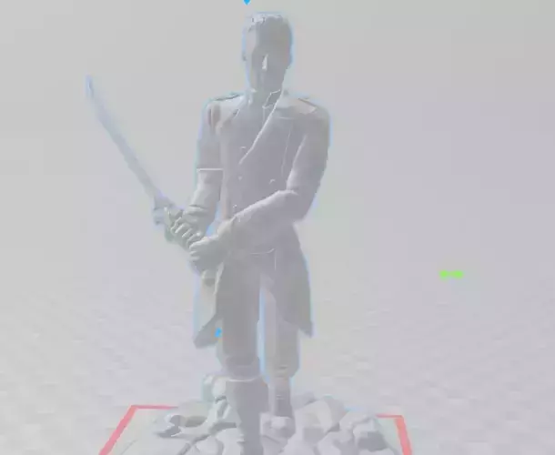 Sunlit man Stormlight Archive inspired figure