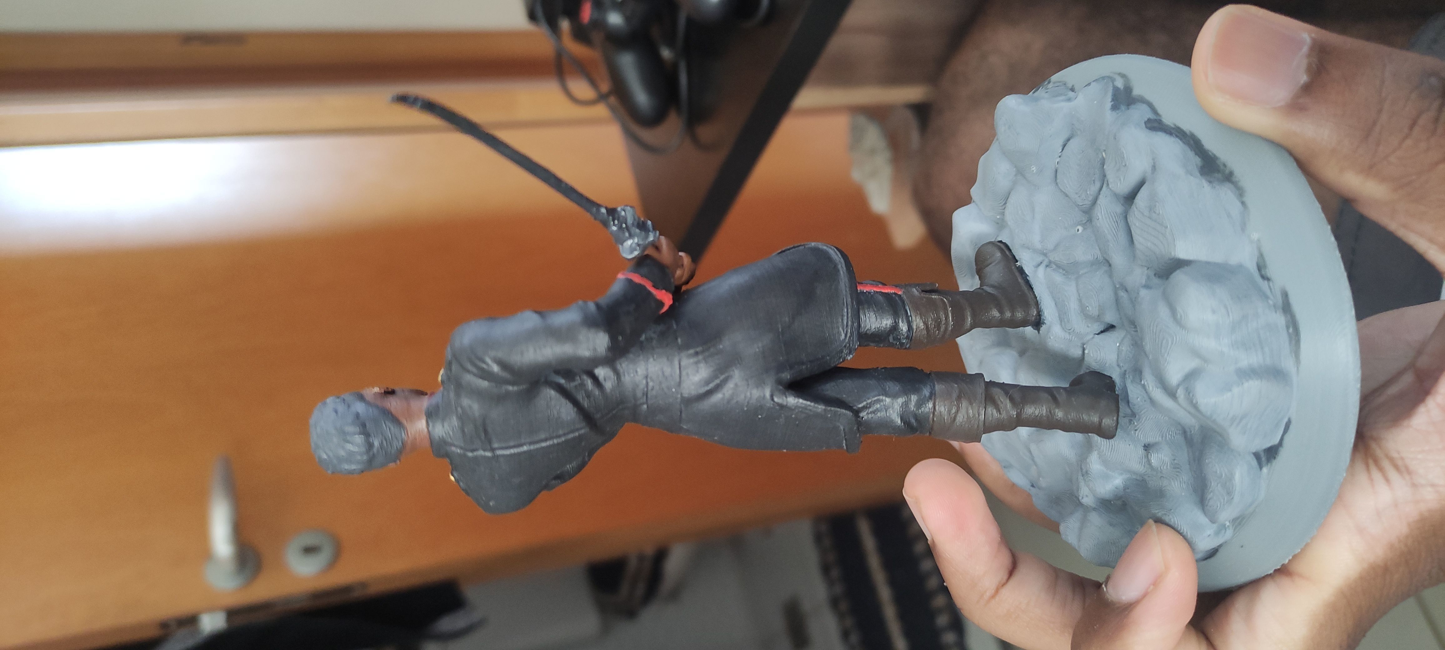 Sunlit man Stormlight Archive inspired figure 3D print model_5